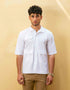 MEN’S BOXY FIT FLAP POCKETS SHIRT
